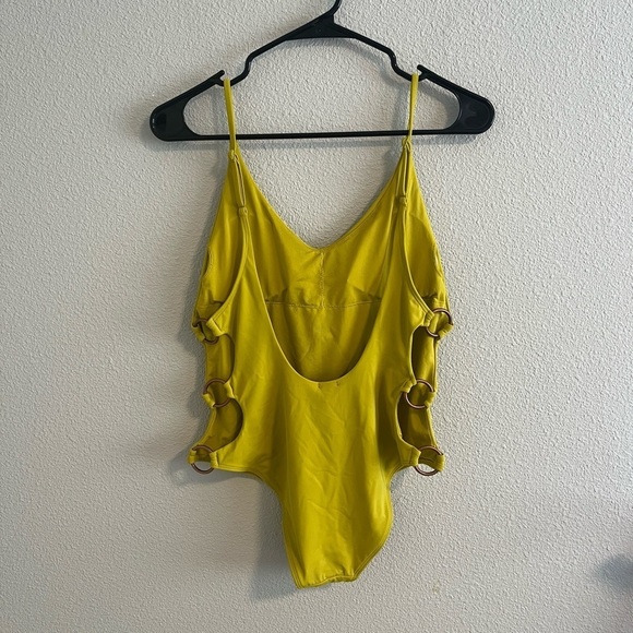 Aerie Yellow One-Piece Swimsuit - Picture 2 of 6